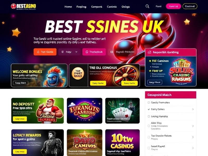 Discover the most reputable and exciting online casinos in the UK. Get detailed reviews, game variety, and payment security information to choose the best real money casino site for 2024. Learn about UK Gambling Commission licenses and avoid scam platforms.